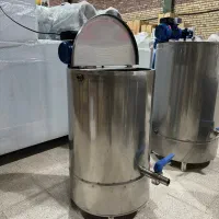 پاتیل پخت شیر ۱۰۰ لیتری استیل صنعتی (دیگ شیرجوش)|فروشگاه و مغازه|تهران, جردن|دیوار