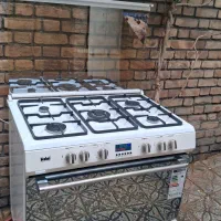 اجاق ۵ شعله تکنو ایتالیایی مدل بیشل مناسب جهیزیه