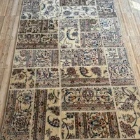 تبدیل فرش دستباف قدیمی به چهل تکه