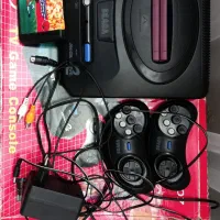 سگا حافظه دار با دو دسته و یک کاست بازی فوتبال|کنسول، بازی ویدئویی و آنلاین|صومعهسرا, |دیوار