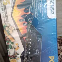 گاز شیشه رو میزی نو