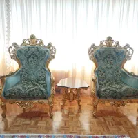 مبلمان استیل 8 نفره|مبلمان خانگی و میز عسلی|تهران, اکباتان|دیوار