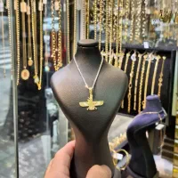 زنجیر میرو با فروهر بدون اجرت ومالیات فقط با ۵درصد|جواهرات|رشت, فلسطین|دیوار