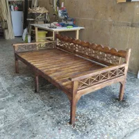 تخت سنتی و مدرن چوبی|تخت و سرویس خواب|مرودشت, دولت آباد|دیوار