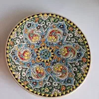 بشقاب مینا کاری|صنایع دستی و سایر لوازم تزئینی|قرچک, شهرک طلائیه|دیوار