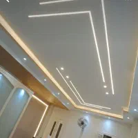 کنافکار نصاب کناف سقف کاذب لاین نوری PVC نقاشی|خدمات پیشه و مهارت|کرج, ساسانی (قلمستان)|دیوار