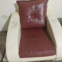 مبل ۵نفره چرمی|مبلمان خانگی و میز عسلی|تهران, کرمان|دیوار