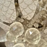 لوستر،سه حالت نور،قطر دایره ۴۵|لوستر و چراغ آویز|اصفهان, ملک‌شهر|دیوار