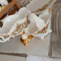 ظرف سه تیکه سرامیکی دکوری