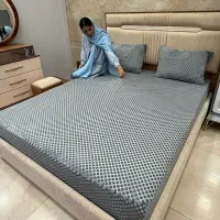 روکش مخملی تخت خواب|رختخواب، بالش، پتو|نقده, |دیوار