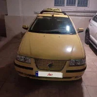 تاکسی گردشی  سمند اف ۷ دوگانه کارخانه 96