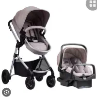 سرویس کالسکه و کریر و ساک نوزاد برند ایون فلو|کالسکه و لوازم جانبی|سیرجان, |دیوار