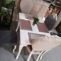 میز ناهار خوری 4 نفره|میز و صندلی غذاخوری|احمدآبادمستوفی, |دیوار