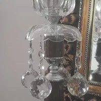 آینه و کنسول + شمعدانی|مبلمان خانگی و میز عسلی|سنندج, |دیوار