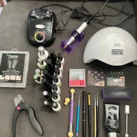 لوازم اولیه کاشت ناخن ( یووی / سوهان برقی )