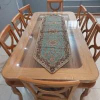 میز نهارخوری ۸ نفره|میز و صندلی غذاخوری|شیراز, ستارخان|دیوار
