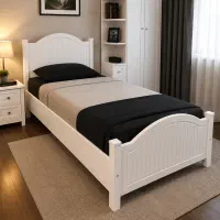 تخت خواب یکنفره MDF مستقیم از کارخانه