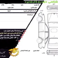 برگه تشخیص رنگ کارشناسی درمحل ونمایشگاهها