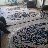 فروش 4 تخته فرش 6 متری و 1 تخته 9 متری ومبل وپشتی|فرش|مریوان, |دیوار