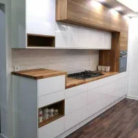 خدمات نجاری کابینت کمد دیواری درب چوبی ساخت تعمیر|خدمات پیشه و مهارت|قم, پردیسان|دیوار