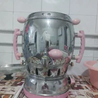 سماورگازی طرح تخم مرغی سالم وبدون ایراد