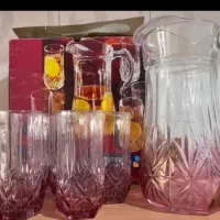 پارچ و لیوان لومینارک اصل فرانسه