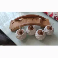 جا ادویه سفید مناسب جهیزیه|آب‌چکان و نظم‌دهنده ظروف|ری, حمزه‌آباد|دیوار