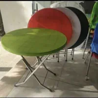 پخش کننده انواع میز پلاستیکی گرد و مربع|میز و صندلی غذاخوری|تهران, یافت آباد جنوبی|دیوار