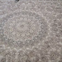 فرش زمرد مشهد گل برجسته