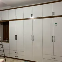 طراحی و ساخت کمد دیواری نقد و اقساط|جاکفشی، کمد، دراور|قم, نیروگاه|دیوار