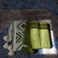 دو عدد شال مبل در حد نو