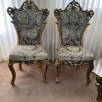 مبلمان نه نفره چوب گردو تر و تمیز و مرتب با عسلی|مبلمان خانگی و میز عسلی|زنجان, |دیوار