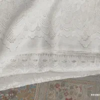 پرده توری|پرده، رانر، رومیزی|قم, باغ شریفی|دیوار