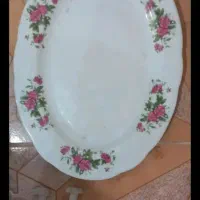 دو عدد دیس گلسرخ