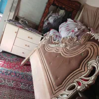 تخت ومیزآرایش|تخت و سرویس خواب|مشگین شهر, |دیوار