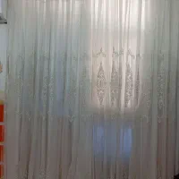 پرده پذیرایی شیک همراه با آستر