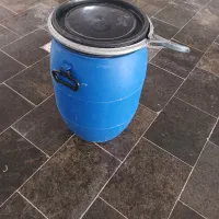 بشکه ۵۰ لیتری نو|ظروف نگهدارنده، پلاستیکی، یکبارمصرف|اردبیل, |دیوار