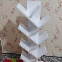 کتابخانه ومیز وصندلی