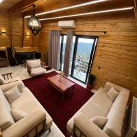 کلبه دوخوابه جکوزی باتراس قاسم نژاد۲|اجارهٔ کوتاه‌مدت ویلا و باغ|چابکسر, |دیوار