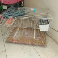 قفس با ابعاد بزرگ مرغ عشق عروس هلندی فنچ قناری و..