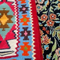 سجاده زیبا خوش رنگ|گلیم، جاجیم، گبه|سنندج, |دیوار