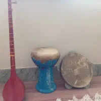 سه تار تنبک دایره زنگی