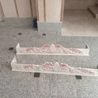 دو عدد تاج پرده تمیز نو  یه تومن