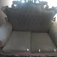 مبل سلطنتی کرم رنگ|مبلمان خانگی و میز عسلی|اندیشه, اندیشه فاز ۳|دیوار