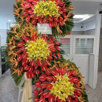 تسویه درمحل+تحویل رایگان .تاج گل نمایشگاهی طبیعی|گل و گیاه طبیعی|تهران, سعادتآباد|دیوار