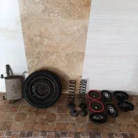 لاستیک پراید بارز فنر اسپرت باند منبع اگزوز پراید