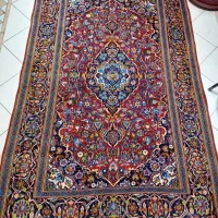 جفت قالیچه ۳متری  کرک کاشان لاکی مناسب جهیزیه