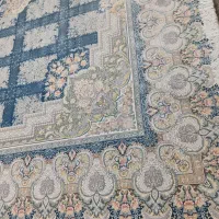 2تخته فرش 12متری محتشم 1200شانه آبی اطلسی|فرش|قم, نیروگاه|دیوار