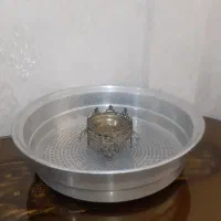 آبکش روی( سبد). منقل اسفند دودکن برنج