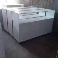 پیشخوان ویترین کتابخانه کمد،کانتر آجیلی حبوبات